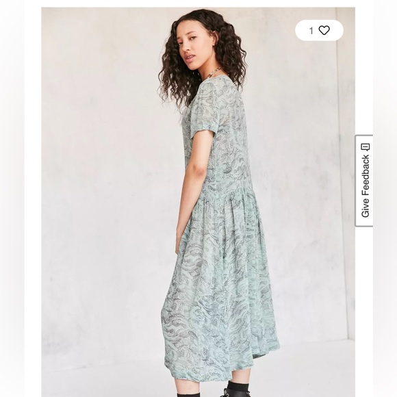 Kimchi Blue Sheer Drop-Waist Midi
Dress - Picture 1 of 13